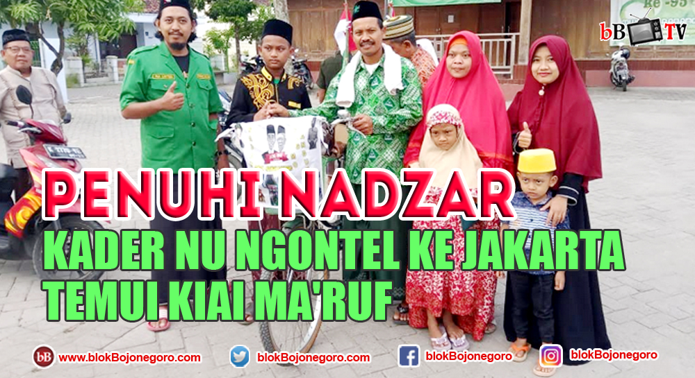 Kader NU 'Ngontel' Temui Kiai Ma'ruf di Jakarta
